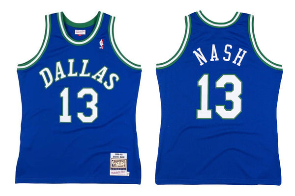 Steve Nash Dallas Mavericks Mitchell & Ness Women's 1998-99 Hardwood  Classics Swingman Jersey - Blue