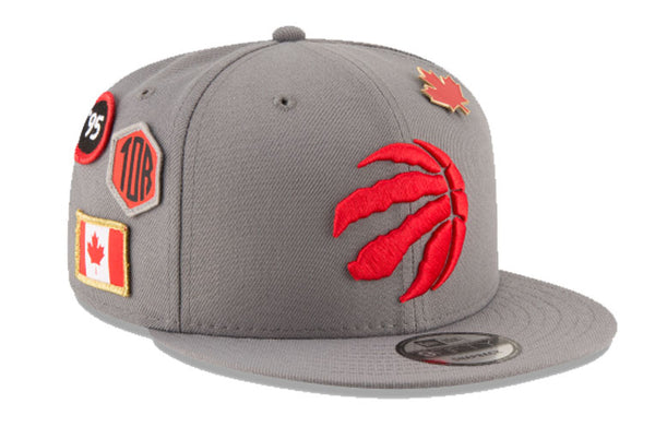 Toronto Raptors NBA Grey Draft 9FIFTY Snapback