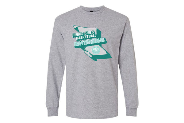 Junior Girls Basketball Invitational Tournament Event Long Sleeve Tee