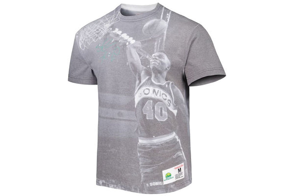 Seattle Super Sonics Shawn Kemp Above The Rim Sublimated SS Tee