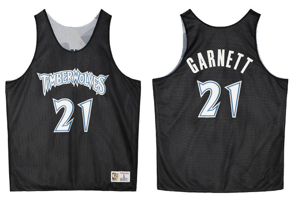 Minnesota Timberwolves #21 Garnett Mesh Rev Jersey