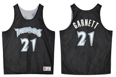 Minnesota Timberwolves #21 Garnett Mesh Rev Jersey | ATO