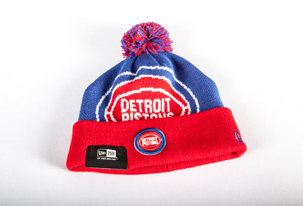 Detroit Pistons Woven Biggie 2