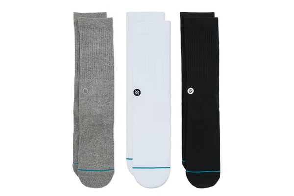Stance Icon Crew 3 Pack