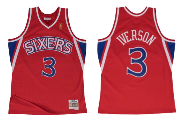 Philadelphia 76ers #3 Iverson Swingman Jersey