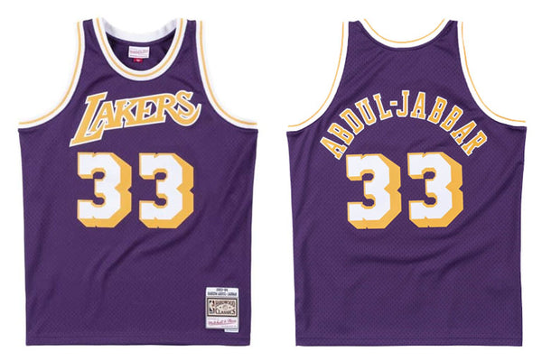  Mitchell & Ness LA Los Angeles Lakers Abdul-Jabbar 33