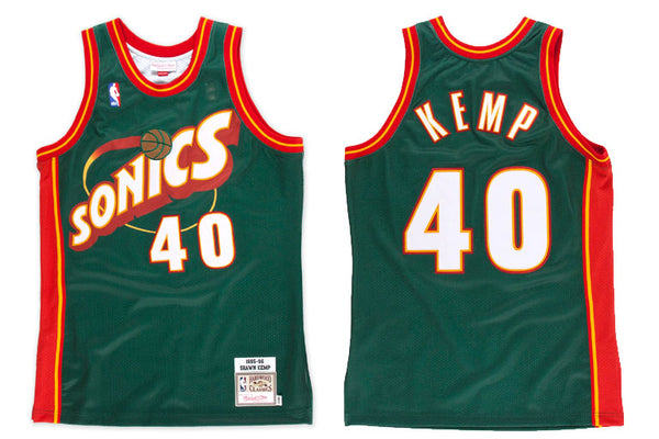 Seattle Sonics #40 Kemp Swingman Jersey