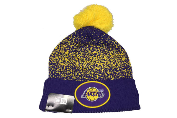 Los Angeles Lakers NBA 17 Pom Cuff Knit