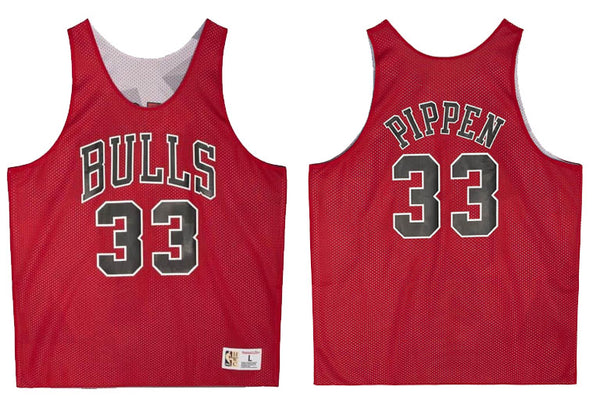 Chicago Bulls #33 Pippen Mesh Rev Jersey