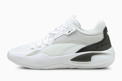 バスケットボール PUMA - PUMA Court Rider 1 PUMA Court Rider I Basketball Mens Orange Sneakers Athletic