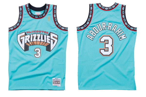 Vancouver Grizzlies #3 Abdur Rahim Swingman Jersey