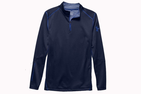 UA ColdGear Infrared Grid 1/4 Zip Mock