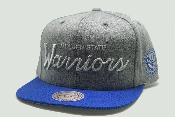 Golden State Warriors Fleece Script Snapback